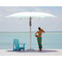 Modern curved marine-grade umbrella by Tuuci Ocean Master Max | Casa Design Group