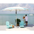 Modern curved marine-grade umbrella by Tuuci Ocean Master Max | Casa Design Group
