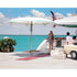 Modern curved marine-grade umbrella by Tuuci Ocean Master Max | Casa Design Group