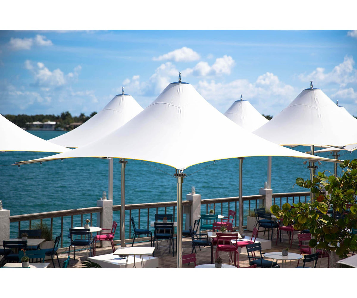 Marine-grade Tuuci Ocean Master Max F-1 parasol with durable construction Casa Design Group