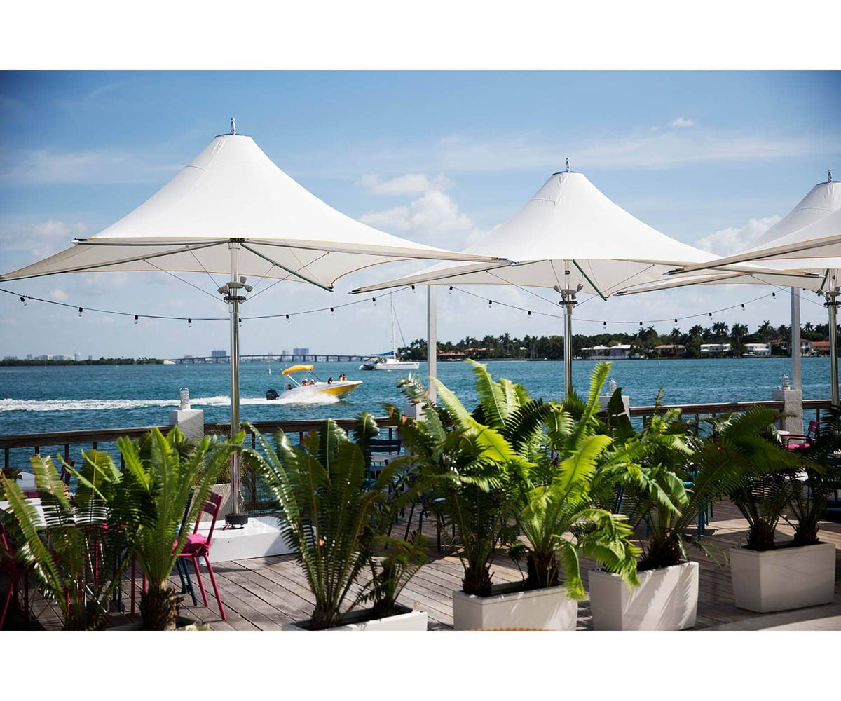 Marine-grade Tuuci Ocean Master Max F-1 parasol with durable construction Casa Design Group
