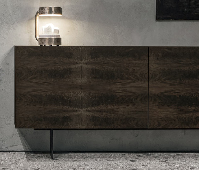 High End Upper Side Cabinet by Henge Casa Design Group