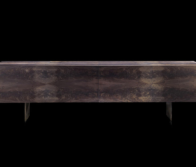 High End Upper Side Cabinet by Henge Casa Design Group