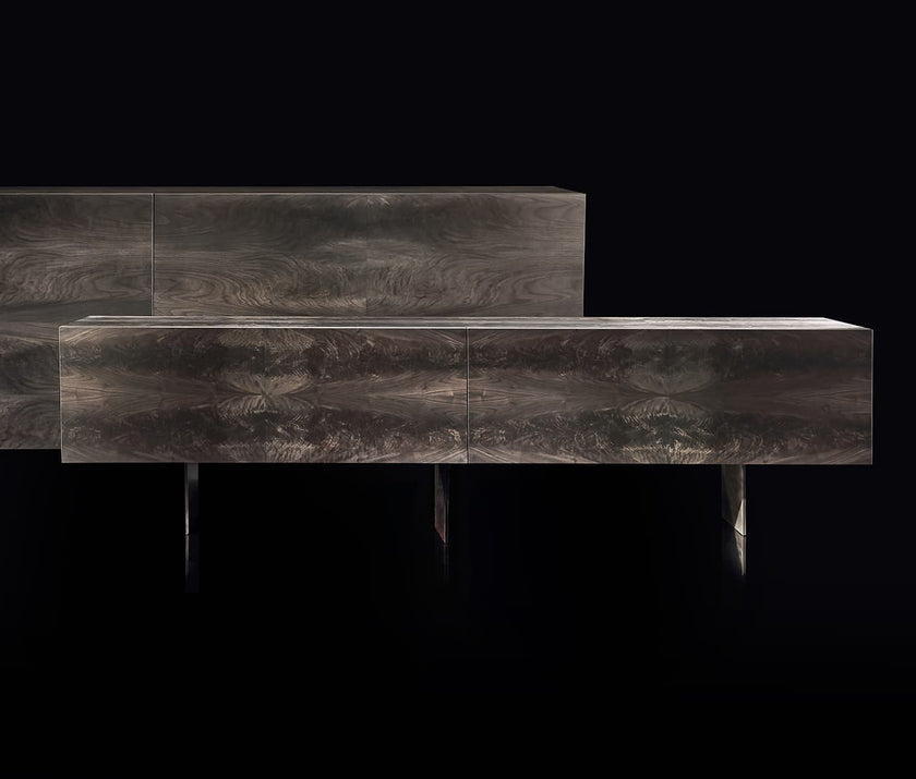 High End Upper Side Cabinet by Henge Casa Design Group