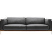Urban Sofa by Giorgetti featuring Canaletto walnut construction, goose-down cushions, and contemporary Italian design | Casa Design Group