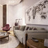Urban Sofa by Giorgetti featuring Canaletto walnut construction, goose-down cushions, and contemporary Italian design | Casa Design Group