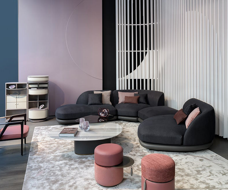Vesper Sectional Sofa by Giorgetti featuring a customizable modular design and contemporary Italian craftsmanship | Casa Design Group