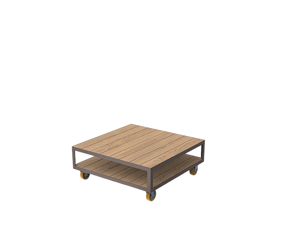 Vineyard Coffee Table With Wheels | Vondom