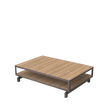 Vineyard Rectasngular Coffee Table | Vondom