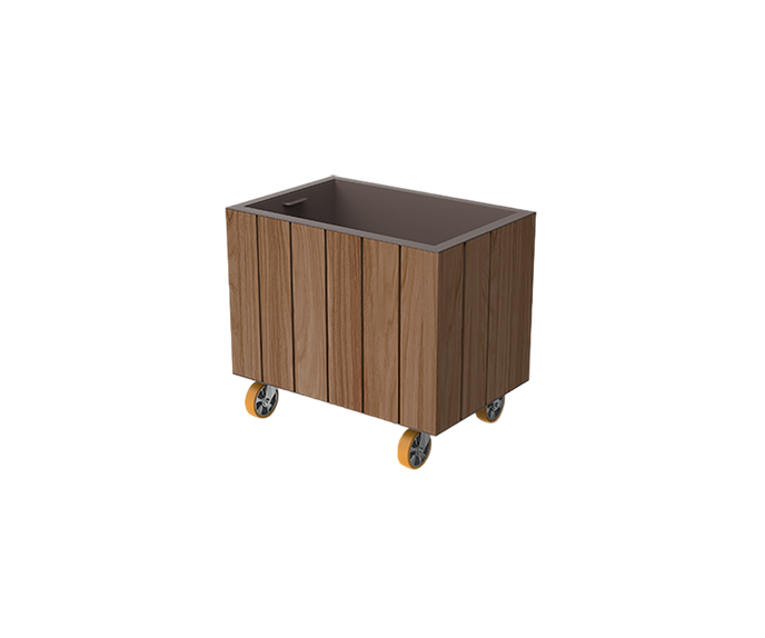 Vineyard Planter With Wheels | Vondom