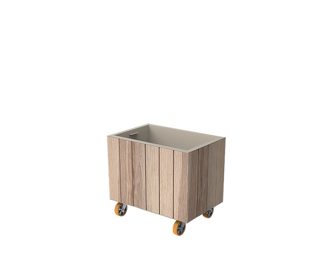 Vineyard Planter With Wheels | Vondom