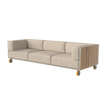 Vineyard 3 Seater Sofa With Wheels | Vondom