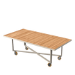 Vineyard Dining Table With Wheels | Vondom