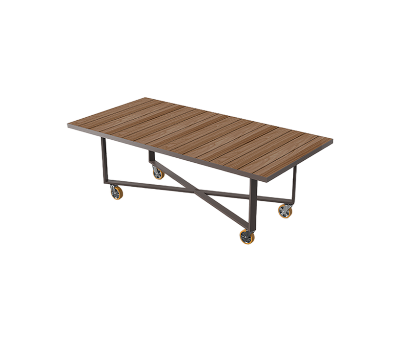 Vineyard Dining Table With Wheels | Vondom