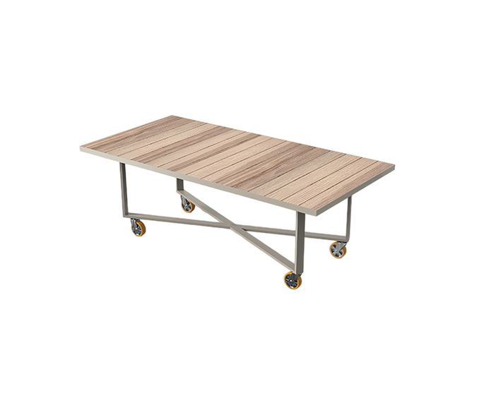 Vineyard Dining Table With Wheels | Vondom