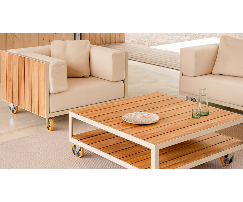 Vineyard Coffee Table With Wheels | Vondom