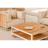 Vineyard Rectasngular Coffee Table With Wheels | Vondom