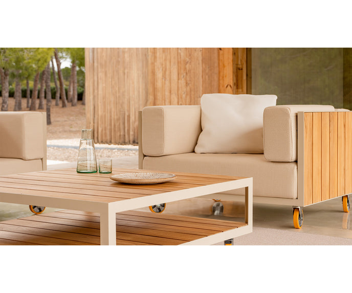 Vineyard Coffee Table With Wheels | Vondom