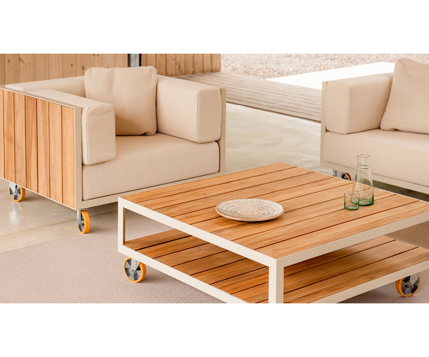 Vineyard Lounge Chair With Wheels | Vondom 