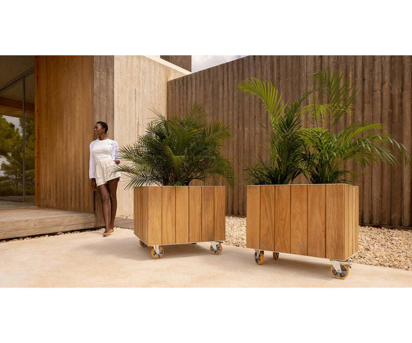 Vineyard Planter With Wheels | Vondom
