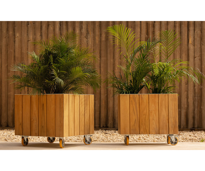 Vineyard Planter With Wheels | Vondom