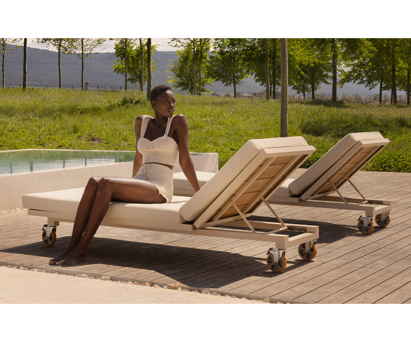 Vineyard Chaise Lounge | Vondom