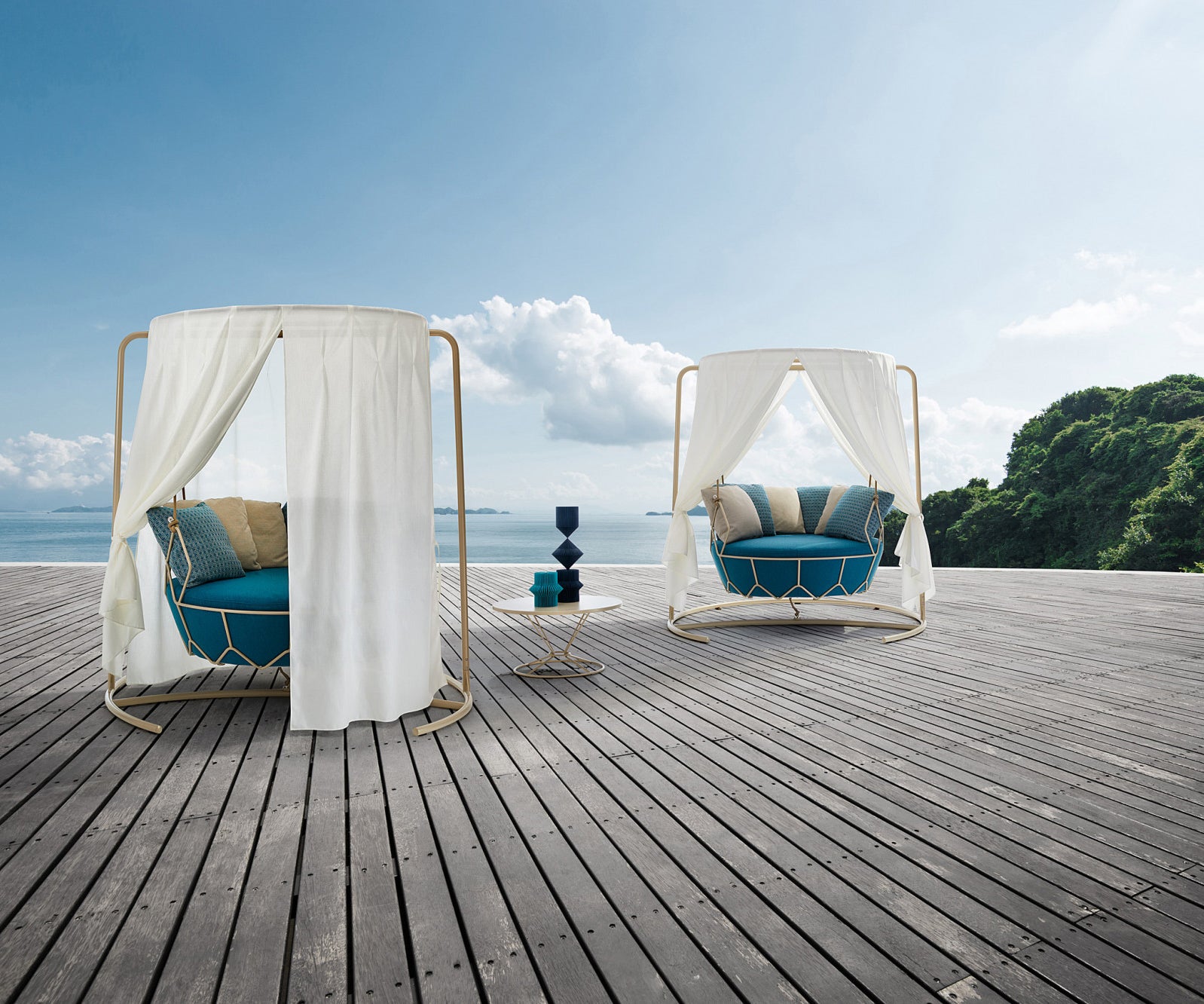 Gravity ART. 9884C Swing Sofa Roberti Rattan