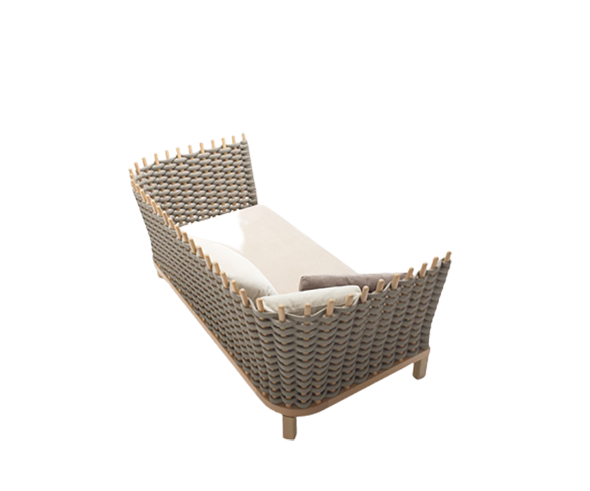 Luxury Wabi Outdoor Sofa by Paola Lenti for Modern Outdoor Living Casa Design Group