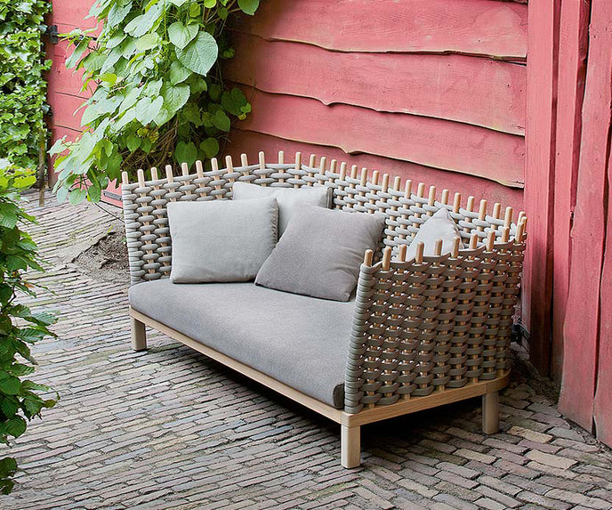 Luxury Wabi Outdoor Sofa by Paola Lenti for Modern Outdoor Living Casa Design Group