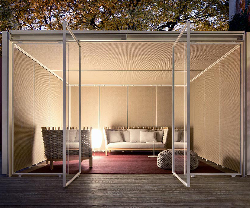 Luxury Wabi Outdoor Sofa by Paola Lenti for Modern Outdoor Living Casa Design Group