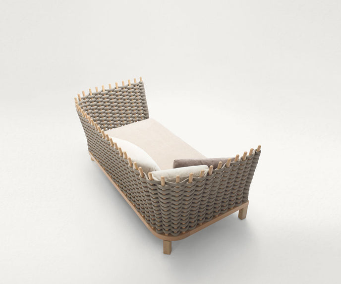 Luxury Wabi Outdoor Sofa by Paola Lenti for Modern Outdoor Living Casa Design Group