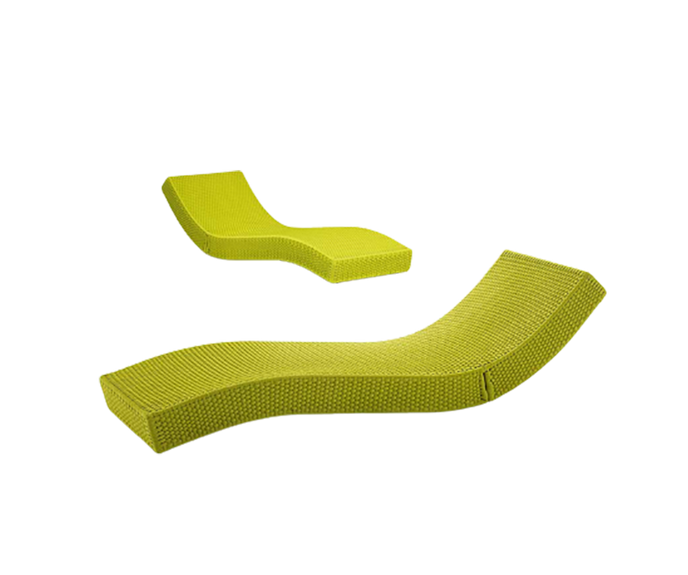 Luxury Wave Outdoor Chaise Lounge by Paola Lenti for Ultimate Comfort Casa Design Group