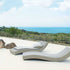 Luxury Wave Outdoor Chaise Lounge by Paola Lenti for Ultimate Comfort Casa Design Group