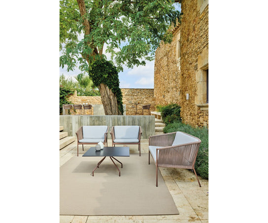 High End Weave Club Armchair by Point 1920 Casa Design Group