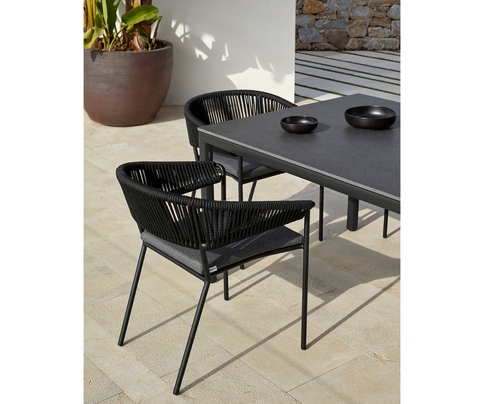 High End Weave Outdoor Dining Armchair by Point 1920 Casa Design Group