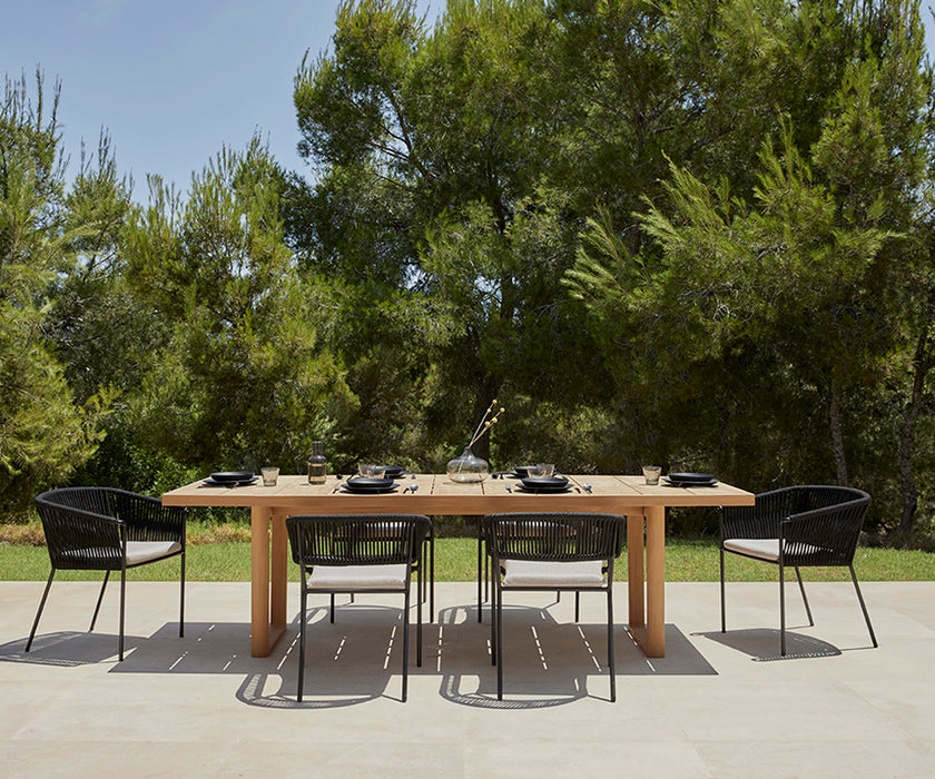 High End Weave Outdoor Dining Armchair by Point 1920 Casa Design Group