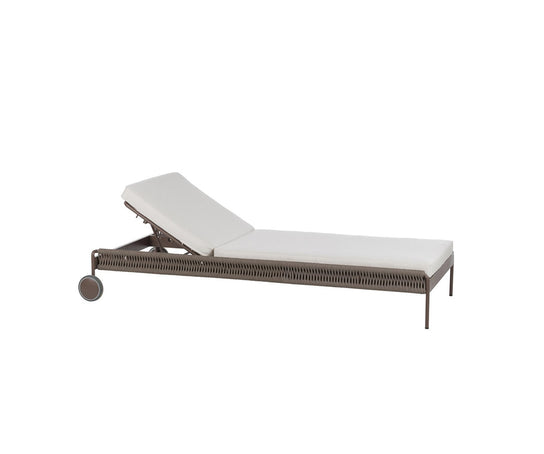 High End Weave Sunbed by Point 1920 Casa Design Group