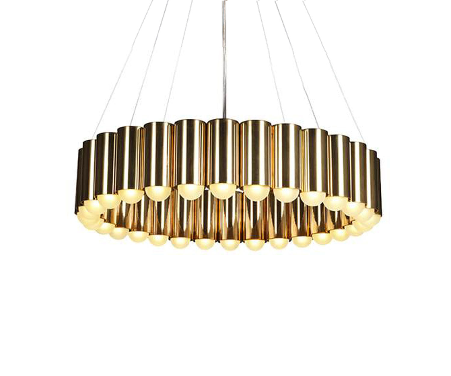 High end Carousel Gold Pendant by Lee Broom Casa Design