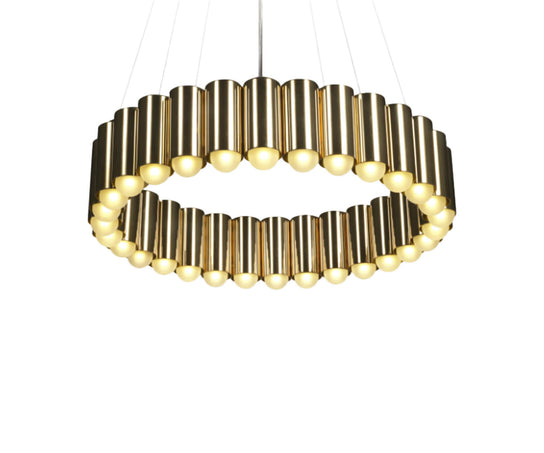 High end Carousel Gold Pendant by Lee Broom Casa Design