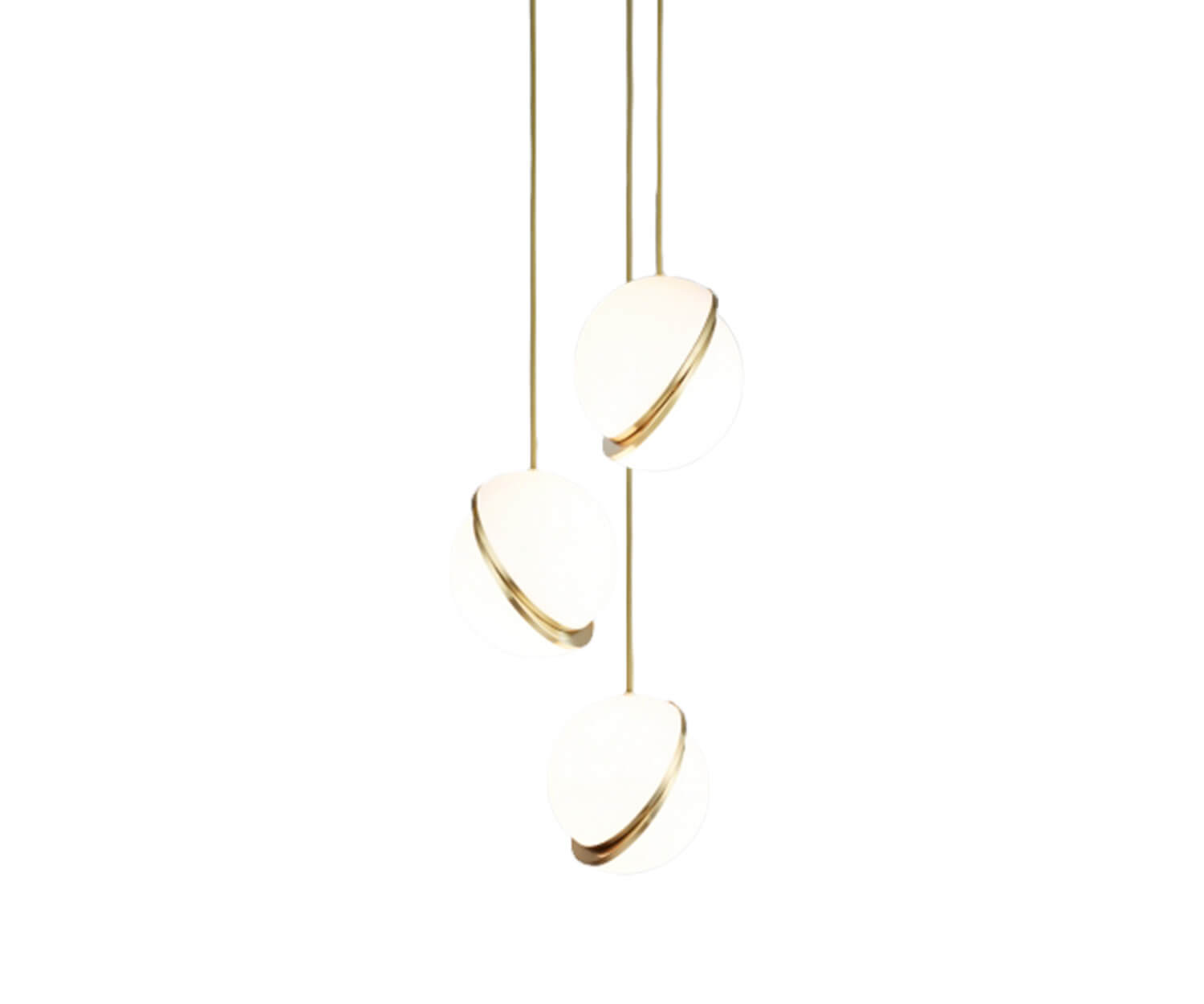 High end Mini Crescent 3 Piece Suspension by Lee Broom Casa Design