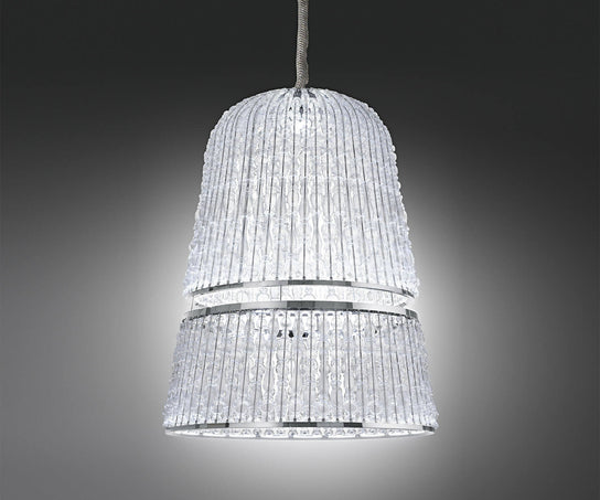 High end Crowns Hanging Lamp by Italamp Casa Design