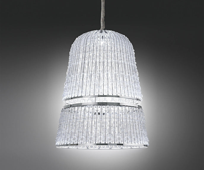 High end Crowns Hanging Lamp by Italamp Casa Design