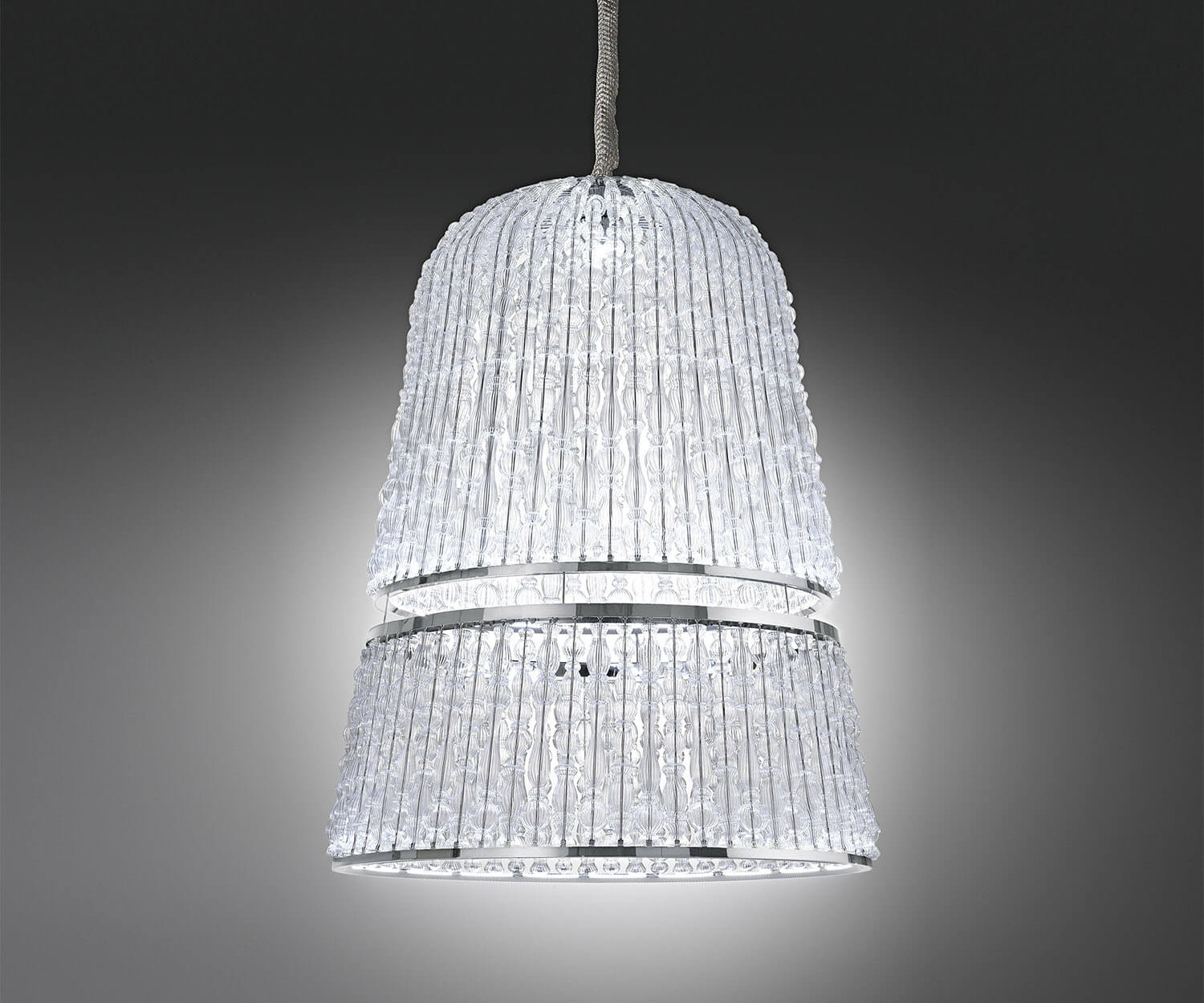 High end Crowns Hanging Lamp by Italamp Casa Design