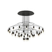 High end Wireflow Chandelier 0376 by Vibia Casa Design
