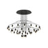 High end Wireflow Chandelier 0376 by Vibia Casa Design