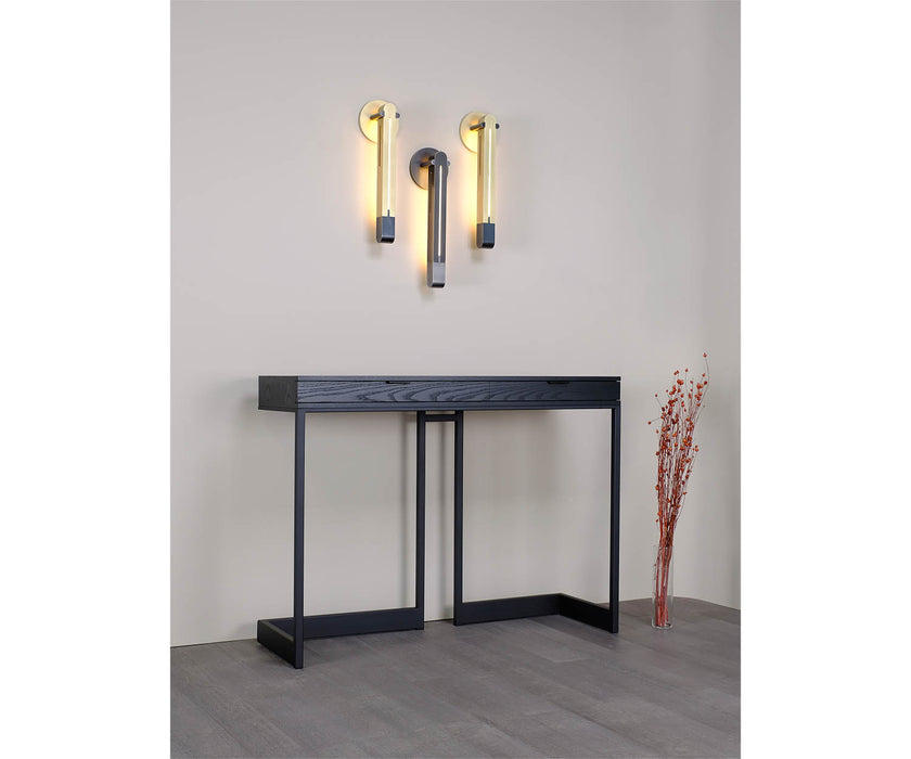 Wishbone 2-Drawer High Table Skram