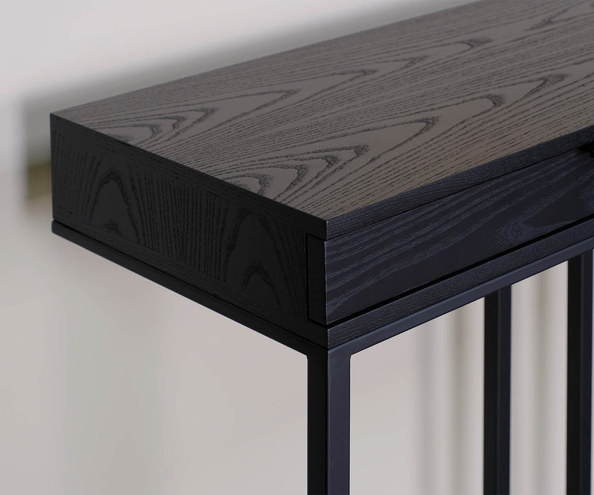 Wishbone 2-Drawer High Table Skram