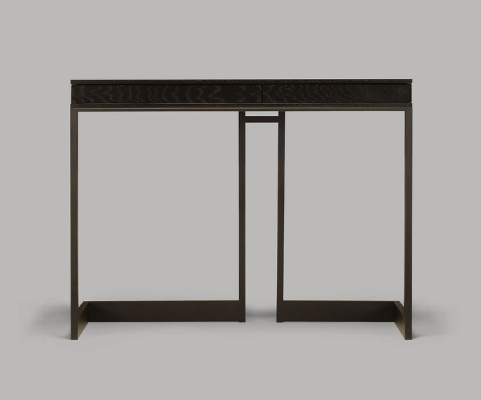 Wishbone 2-Drawer High Table Skram