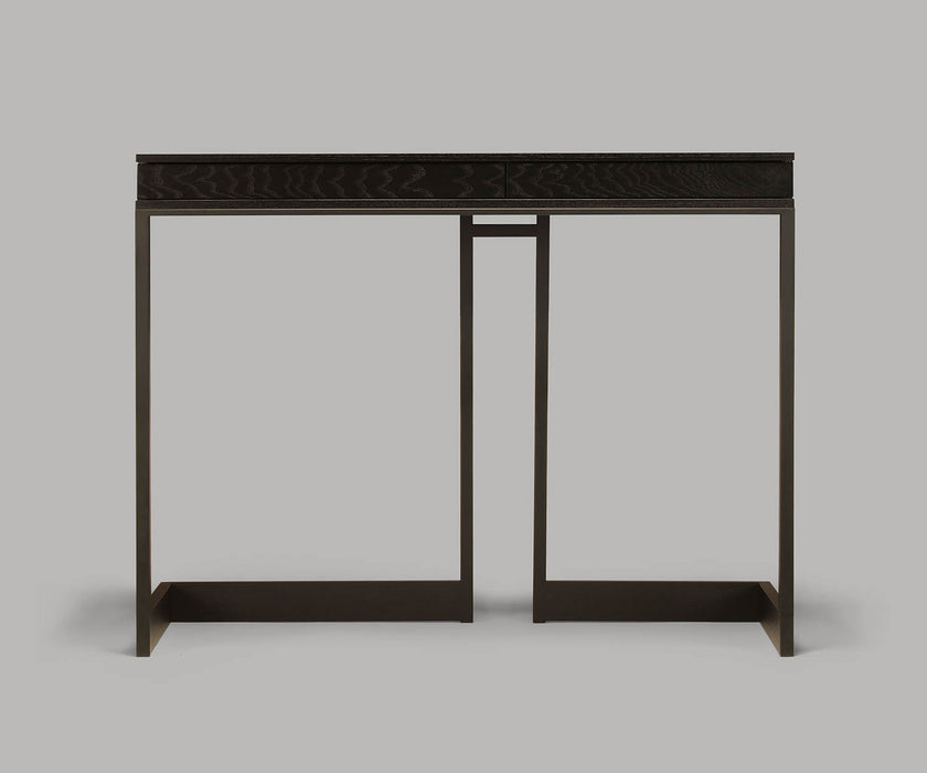 Wishbone 2-Drawer High Table Skram