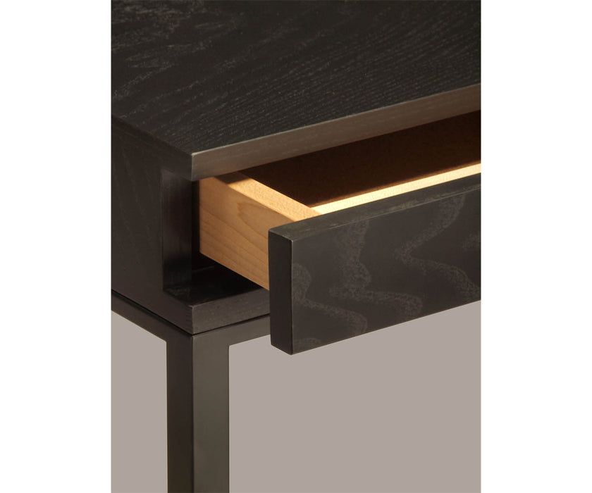Wishbone 2-Drawer High Table Skram